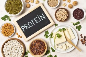 proteins & iron-rich foods
