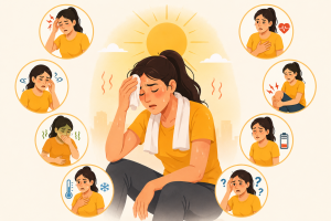 Heat exhaustion symptoms