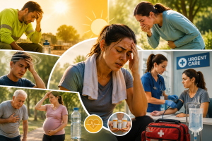 Heat illness and urgent care awareness