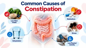 Common causes of constipation 