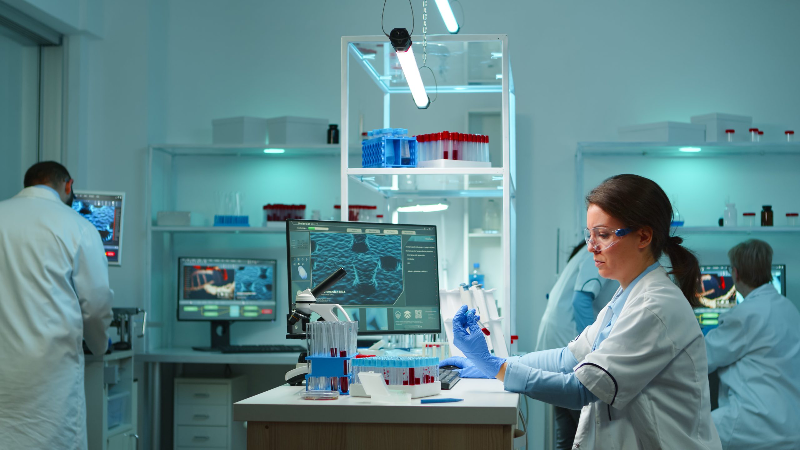 diagnostic lab testing