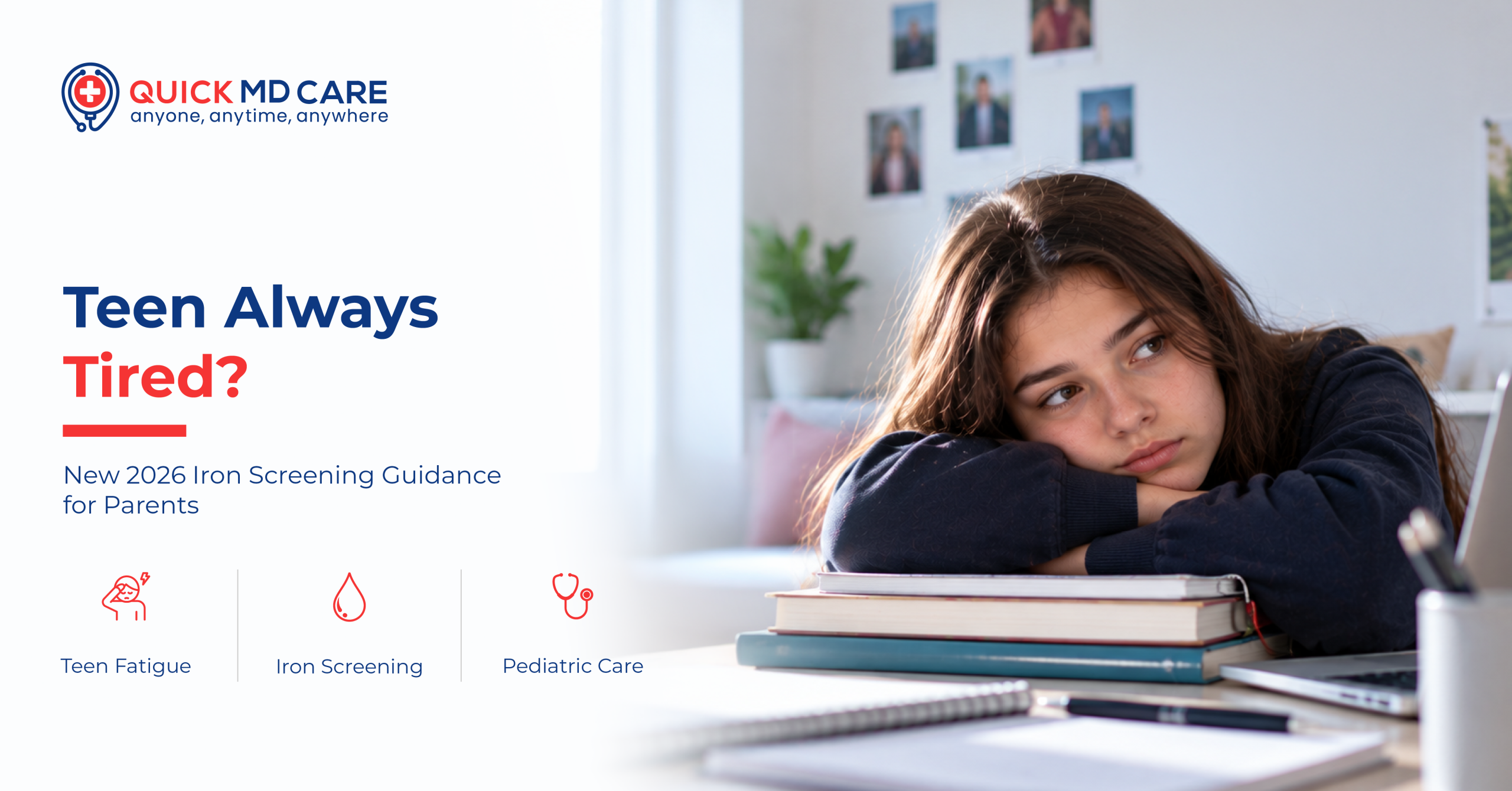 Teen Always Tired? New 2026 Iron Deficiency Screening Guidance Parents Should Know
