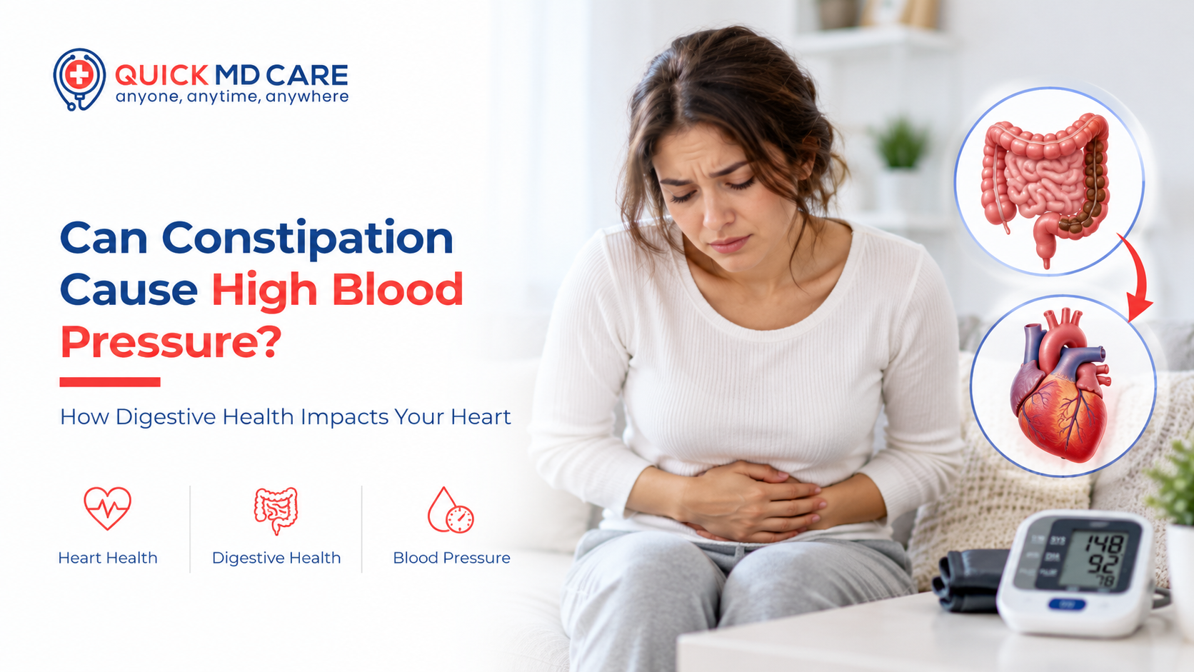constipation causes high blood pressure